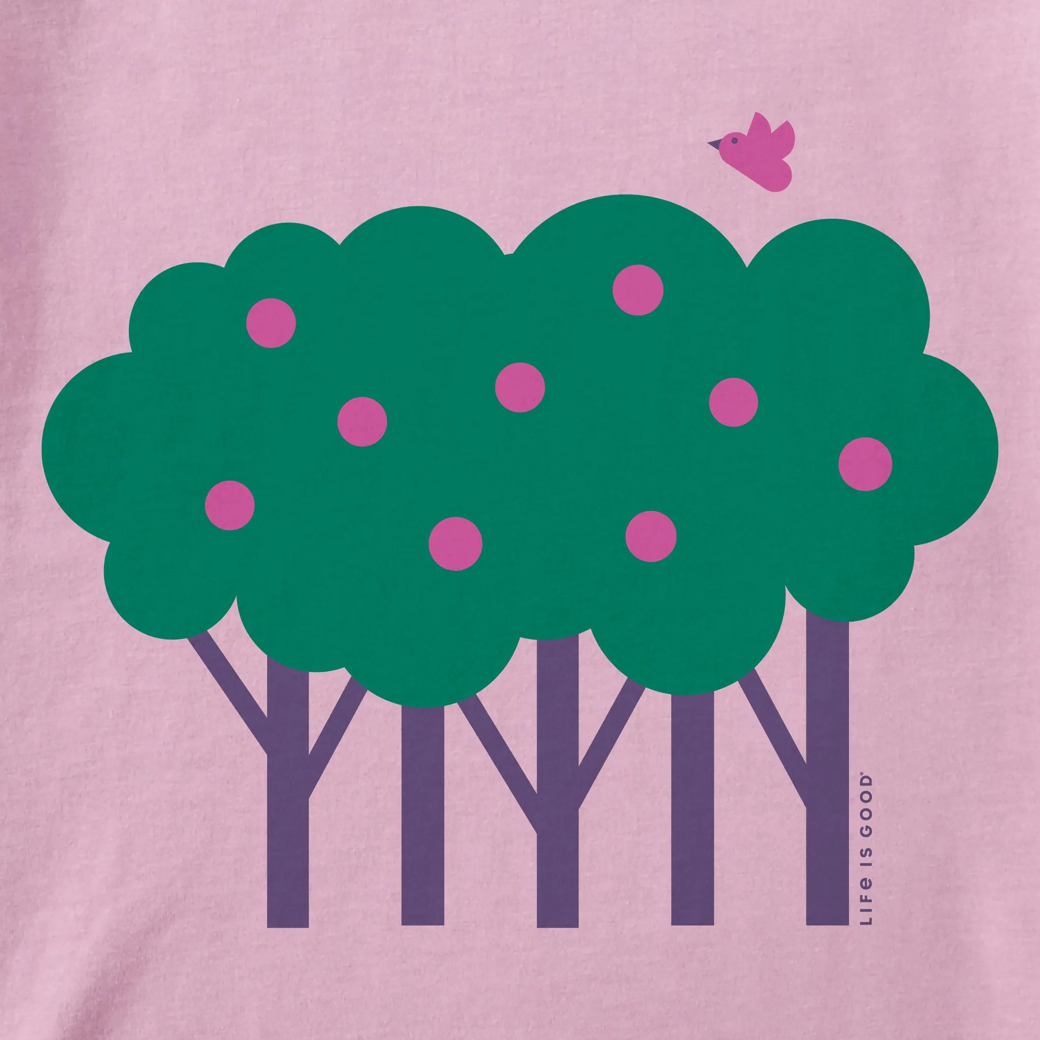 Women's Apple Tree Short Sleeve Crusher Tee