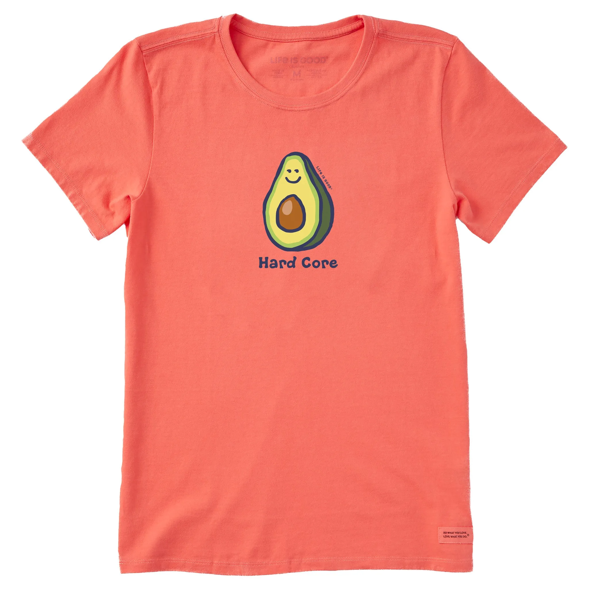 Women's Hard Core Avocado Short Sleeve Tee