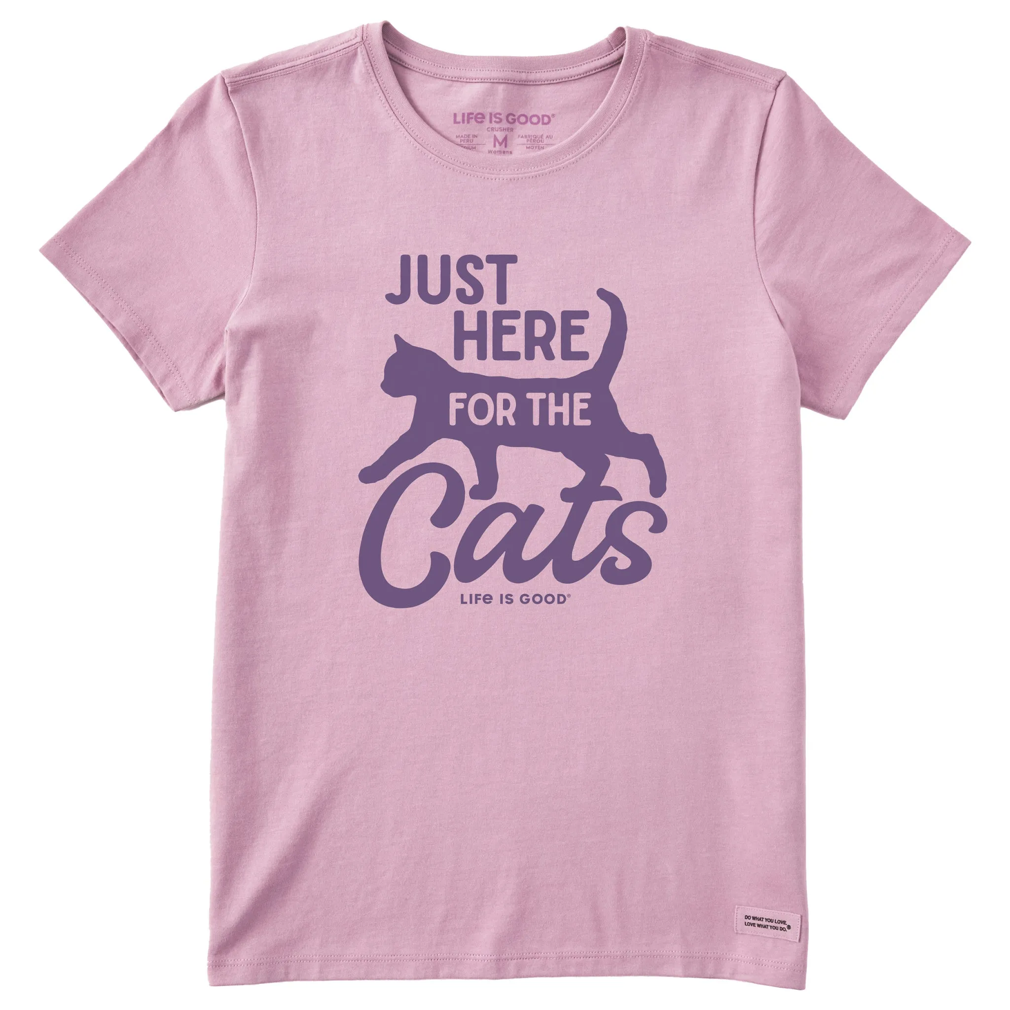 Women's Here for the Cats Short Sleeve Tee