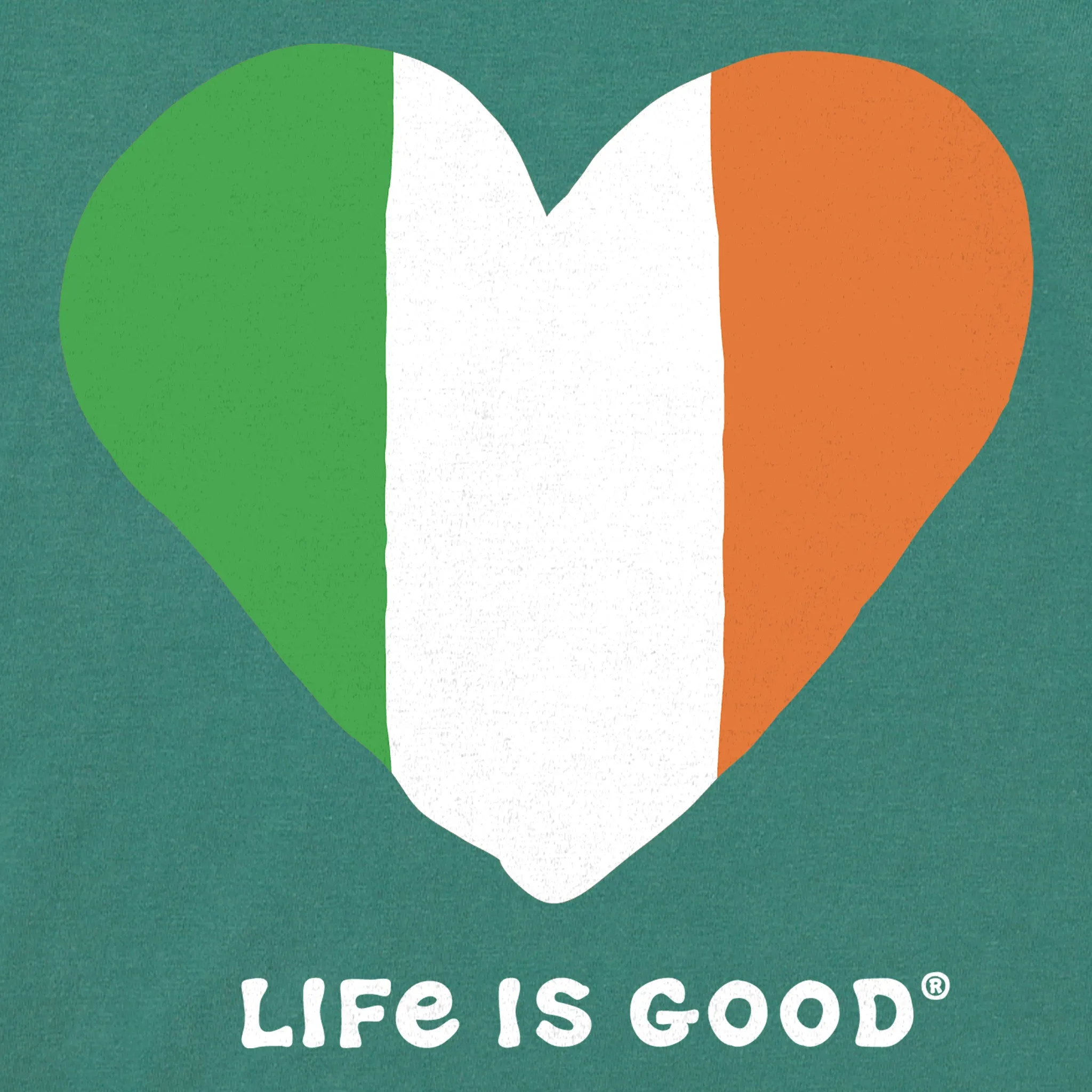 Women's Ireland Heart Short Sleeve Crusher Tee